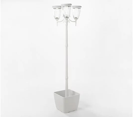 💝Last Day For Clearance-Buy 2 Get 2 Free-Solar Lamp Post with Planter Base