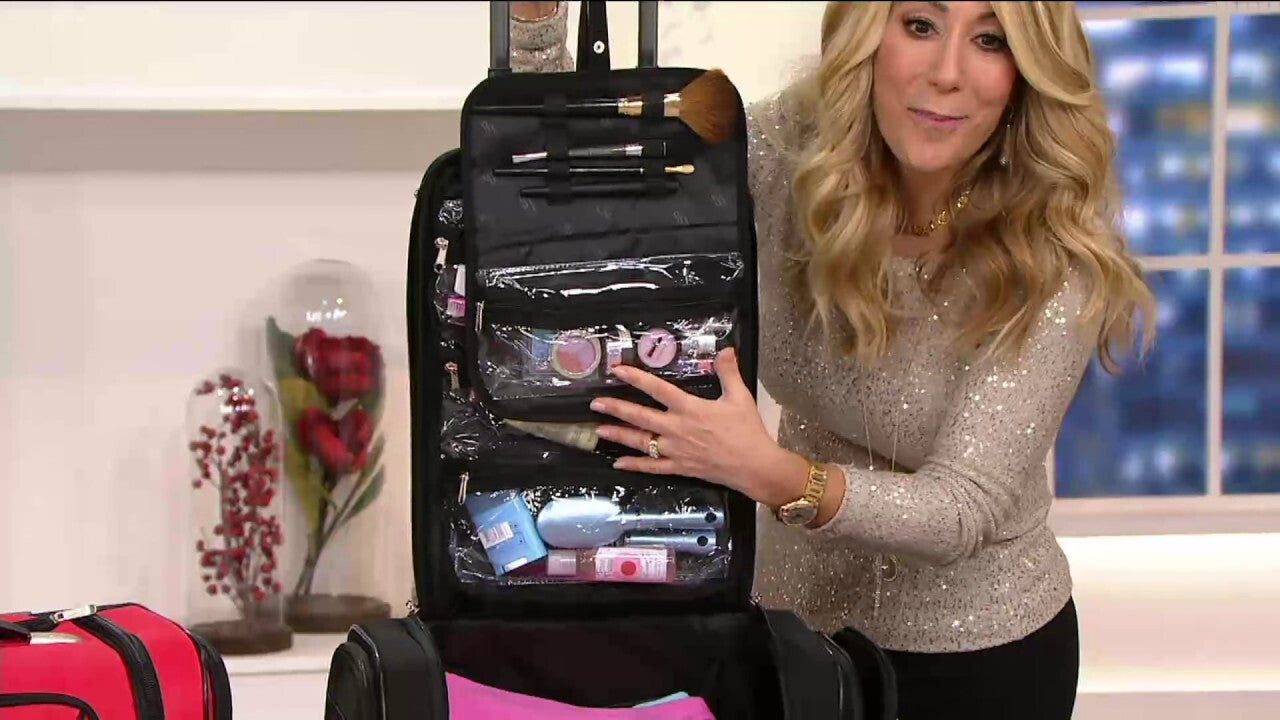💝Official Authorized, Buy 2,get 2 FREE ✨💥Weekender Bag with Set of 2 Snap-In Toiletry Case