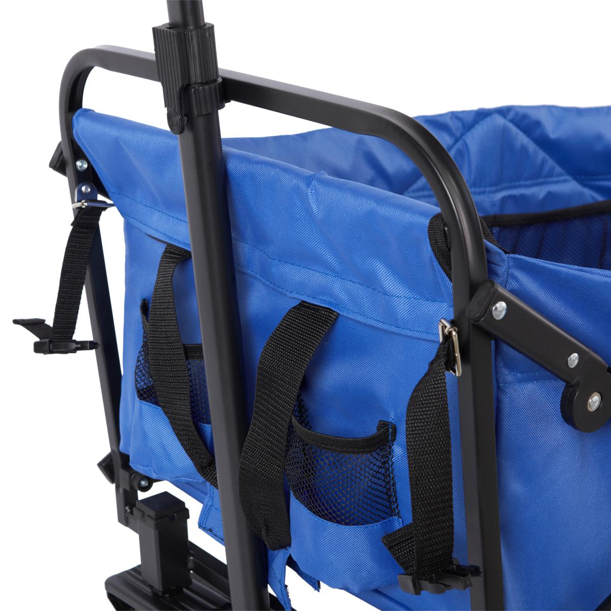 Father's Day Clearance💝Buy 2 Get 50% Off✨WonderFold S3 Push & Pull Folding Wagon with Cooler and Cupholder✅500-lb Weight Capacity