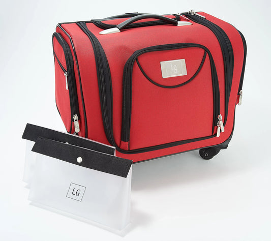 💝Official Authorized, Buy 2,get 2 FREE ✨💥Weekender Bag with Set of 2 Snap-In Toiletry Case