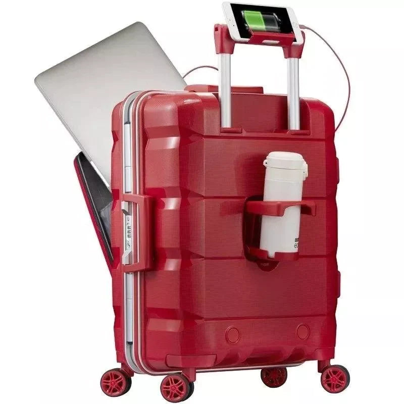 💥Only 25.98! Multifunctional Luggage Suitcase