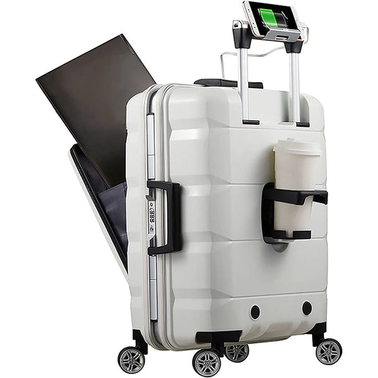 💥Only 25.98! Multifunctional Luggage Suitcase
