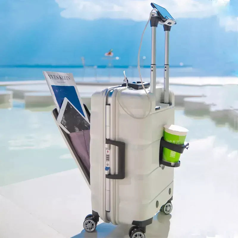 💥Only 25.98! Multifunctional Luggage Suitcase